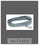 8C-25FT. MODULAR CORD -SILVER SATIN