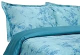 Elite Home Horizons Collection 300 Thread-Count 100-Percent Cotton Sateen F ....
