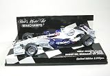 Review Minichamps 400060217 / BMW Sauber F106 (Robert Kubica Hungary 2006) in White and Blue (1:43 scale) Diecast Model Car