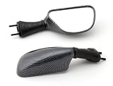 1998-2008 Kawasaki ZX6R ZX9R ZX9 ZZR600 Carbon Mirrors
