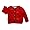 Hartstrings - Girls Sweater, Red, Black (Size 2T)