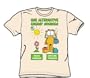 Garfield - Alternative Energy - Adult Cream S/S T-Shirt For Men
