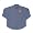 Antigua Michigan Matrix Mini Check Long Sleeve Shirt (Small, Navy/White)