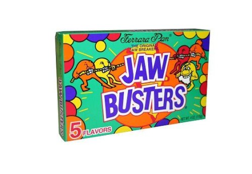 Ferrara Pan Jaw Busters Concession, 4-Ounce Boxes (Pack of 24) by Ferrara Pan