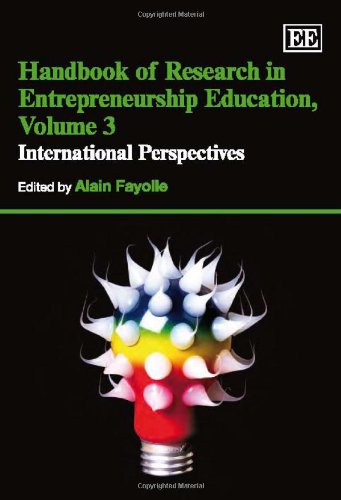 Handbook of Research in Entrepreneurship Education: Inteational Perspectives v. 3-Wow! eBook