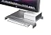 Just Mobile Mtable Deluxe Monitor Stand for Macbooks up to 15 inch - Silver
