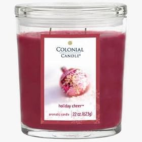Colonial Candles Holiday Cheer 22oz by Colonial at Home Candles