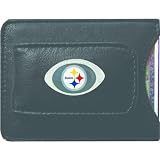 NFL Pittsburgh Steelers Leather Money Clip