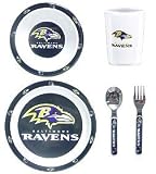Baltimore Ravens 5 Piece Children's Dinner Set