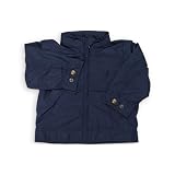 POLO RALPHLAUREN（ポロ ラルフローレン）長袖 ジップアップ ブルゾン パーカー付 ネイビー 18M