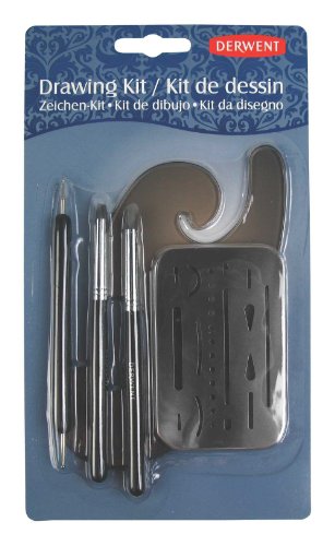 Derwent Drawing Kit, Pack, 5 Count (2300161)