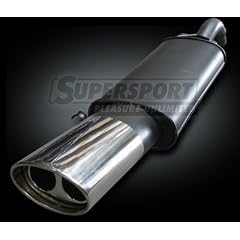 SUPERSPORT Stahl Endschalld�mpfer VW Passat 3B Limo, Variant, Typ 3B, 1.6,1.8,1.8T,2.0,2.3,1.9TDI,2.5TDi (74,75,85,88,92,96,110,125KW Diesel 66,74,81,85,96,100,110,120,132KW), Bj. 10/96-11/00 (SU951420-0)