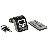 IMAGE OF Fm Transmitter & Bluetooth Car Mp3 Player with Remote Control Black