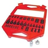 34 Pc. Master Torx Set including Tamper Proof Torx - 933, by CalVan Tools
