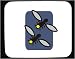 Decorated Mouse Pad with bug, glow, insect, light, lightning