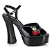 PLEASER DOLLY-09 Plateau Sandaletten
