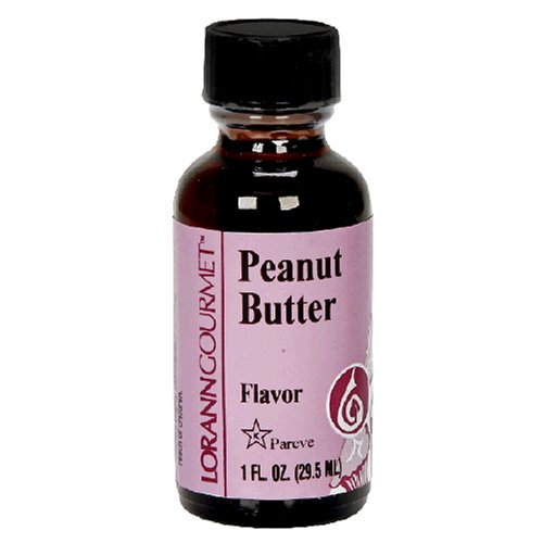 LorAnn Artificial Flavoring Oils, Peanut Butter Flavoring Oil, 1-Ounce Bottles (Pack of 4) by LorAnn Oils