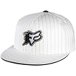 Fox Racing VIP Stripe Fitted Men's Flexfit Race Wear Hat - White