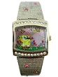 Nickelodeon SpongeBob SquarePants Silver Girl's Diamond/Saphire Watch - Timepiece