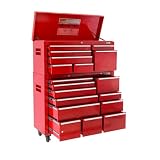 Garage Toys Powder-Coated Toolbox- Red(48)