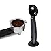 Coffer Tamper, 2 in 1 Multifunctional Espresso Tamper with 10g Measuring Spoon, Coffee Tamping Tool for Barista Coffee Bean Press Coffee Grind Pressing (51mm)