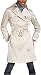 Jessica Simpson Women's Joscelyne Satin Double Breasted Trench Coat