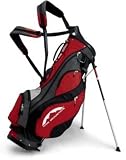 New! Sun Mountain Lightning Stand Bag - Black/Red