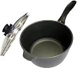 Swiss Diamond Nonstick 2.2 Quart Cast-Aluminum Saucepan with Lid