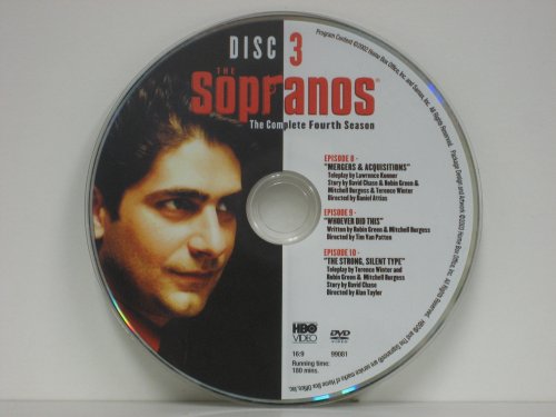 Sopranos Fourth Season Disc 3 under The Sopranos in The Dvd and video tapes Store