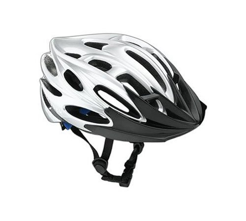 RED-ROCK Erwachsenen Fahrrad Helm INMOLD Technologie, black/silver, S/M, RR9130 Preisvergleich