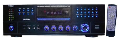 Pyle Stereo 2.1 1000w Receiver With Am / Fm / Dvd / Mp3 / Usb Subwoofer Line Audio Output online