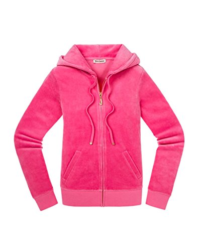 Juicy Couture Women's J Bling Velour Hoodie jacket