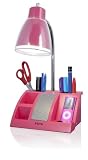 iHome MP3 Organizer Lamp, 1 Light iPod Lamp - Pink