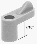 CRL Gray 7/16 Plastic Window Screen Clips - Package