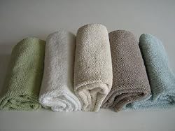 Organic Cotton Wash Cloth (Willow Green)