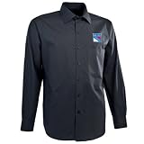 New York Rangers Black Stoic Long Sleeve Dress Shirt