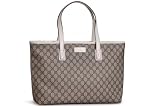 GUCCI（グッチ） トートバッグ GGプラス GGベージュ×ホワイト 【並行輸入品】 GUCCI トートバッグ