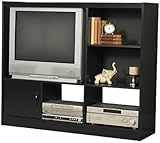 IMAGE OF Ameriwood Grid Entertainment Center - Black