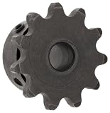 Martin 35BS9 3/8 Type BS Sprocket With Keyway and 2 Setscrews for 35 Chain, 3/8 Pitch, 9 Teeth, 0.375 Bore Diameter, 1.256 Outside Diameter, 0.168 Wide