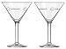 NFL 10-Ounce Martini Glass Set