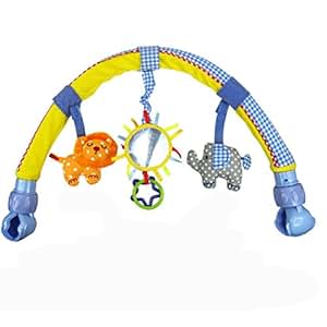 Amazon.com : Singring Baby Pram Crib Activity Arch Plush ...