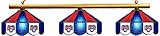 Washington Nationals Pool Table Light - Stained Glass Shades