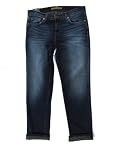 J Brand womens aoki low rise cropped cuffed hem jeans