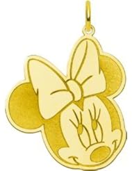 Gold Plated St Silver Disney Minnie Mouse Charm 30mm