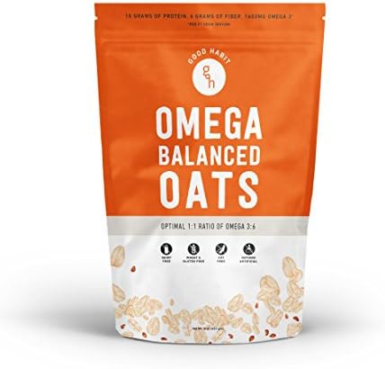 Good Habit - Organic Gluten Free Oats with Omega 3 Chia Seeds &amp; Flax Seeds