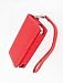 Electronics : Tekkeon iPhone Leather Wallet Case PT1202 Red with white stitching