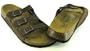 Betula Licensed by Birkenstock Cocoa Brown Nubuk 3 Strap Sandal Size: 39