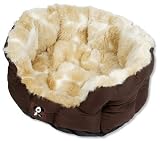 Yap Peluchi Giraffe Oval Pet Bed, 30 inch