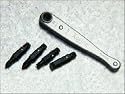 Xcelite Xl75 Offset Ratchet Screwdriver Set