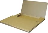 100 Kraft Brown 1-3 Vinyl 12 Record Cardboard Multi-Depth Mailers #12BC01VD - Shipping Boxes / Containers (LP, 33RPM, Album)